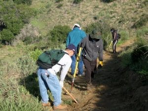 Work Party - Lower Stagecoach Trail